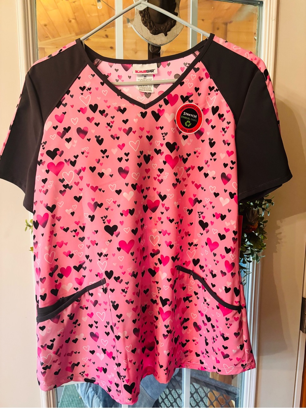 NWT Scrub Star Scrub tops 2 Pink lot